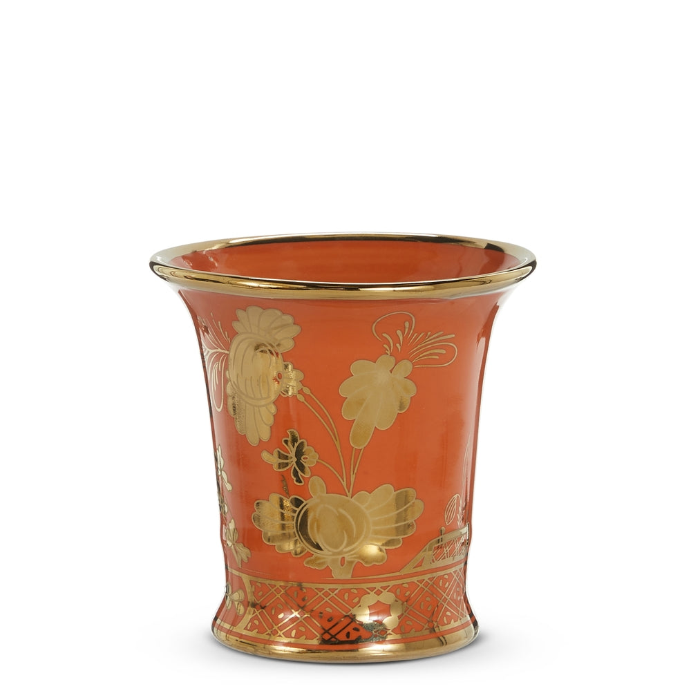 5" Orange pot