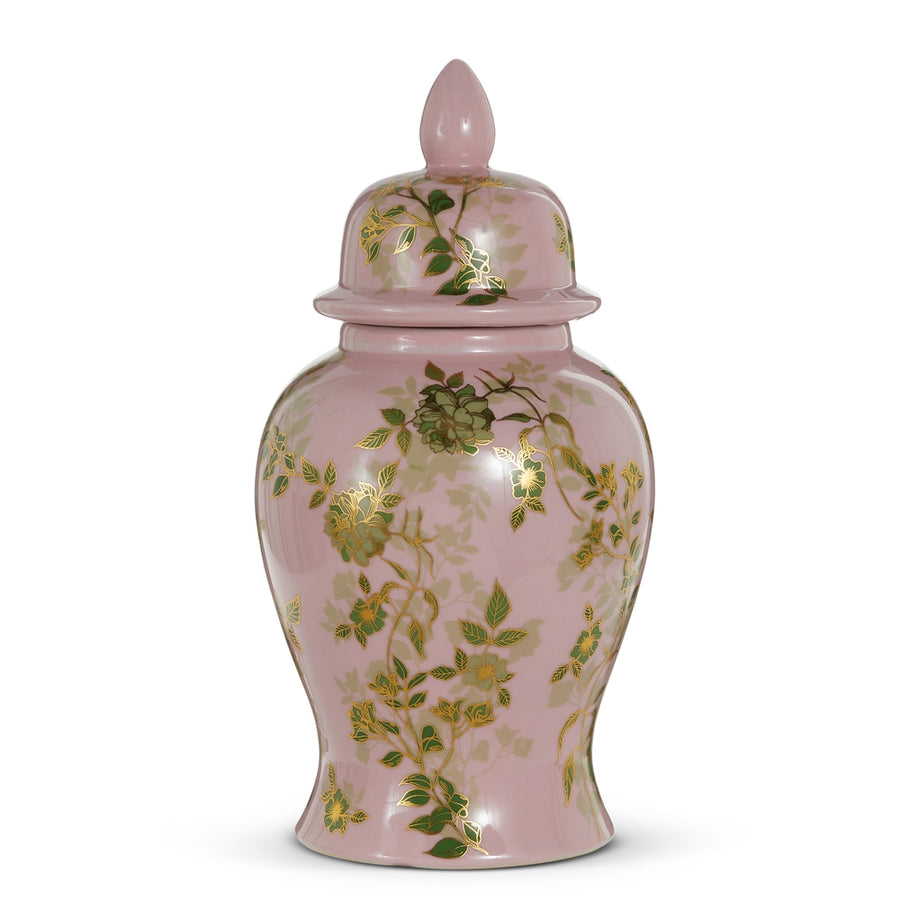 14.5" Pink Ginger Jar