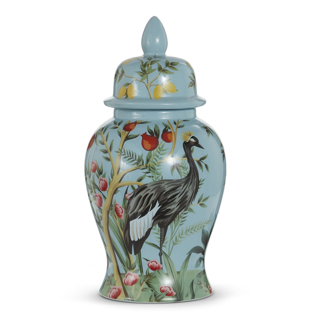 15" Blue Citrus Ginger Jar