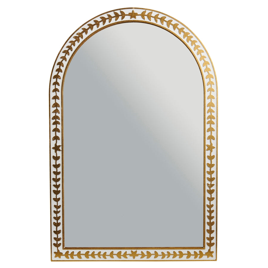 36.25" Carved Wood Mirror