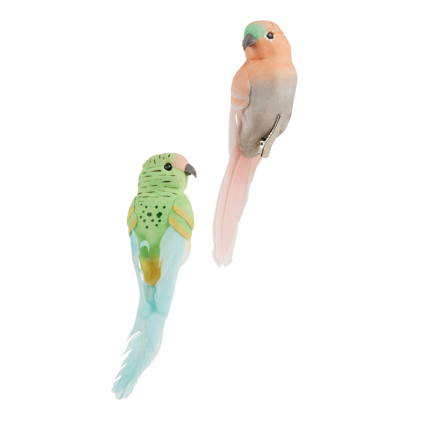 5" Tropical Clip-On Bird