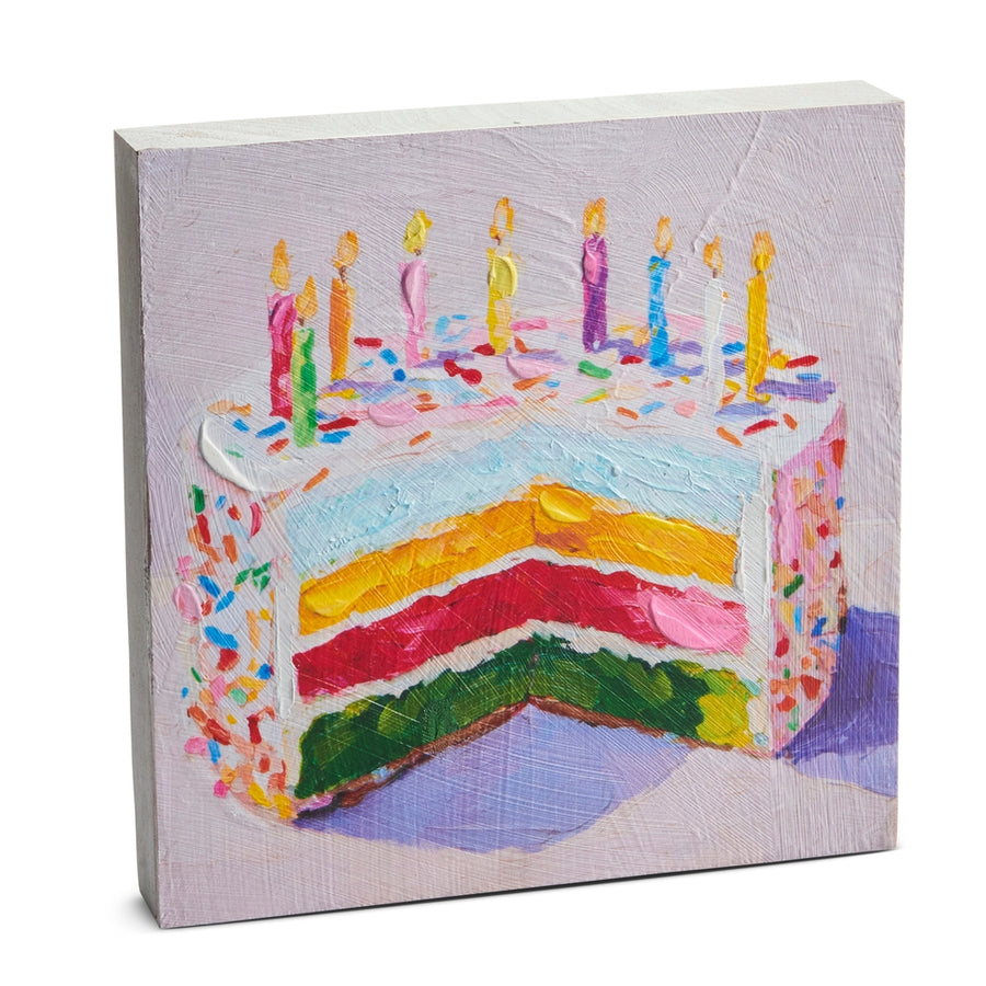7.75" One Wish Block Art