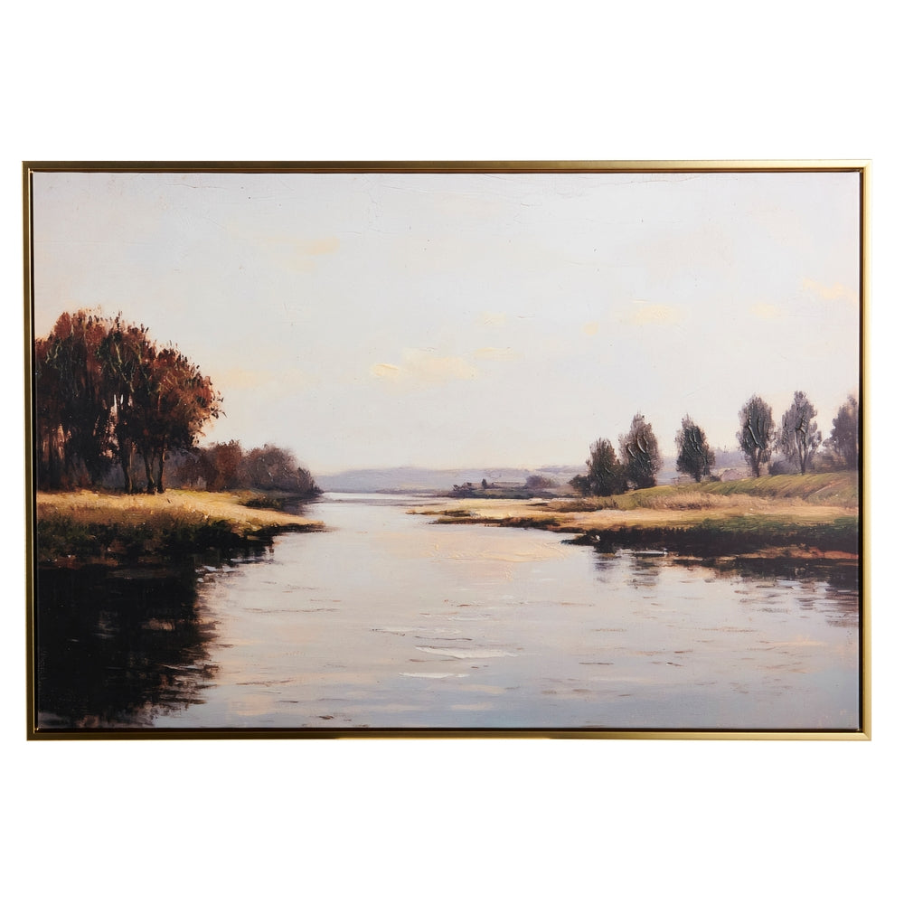 31.5" Hushed Waters Wall Art