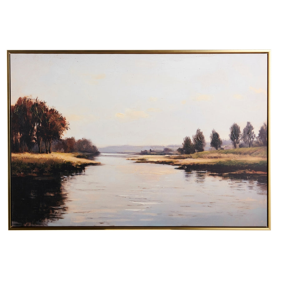 31.5" Hushed Waters Wall Art
