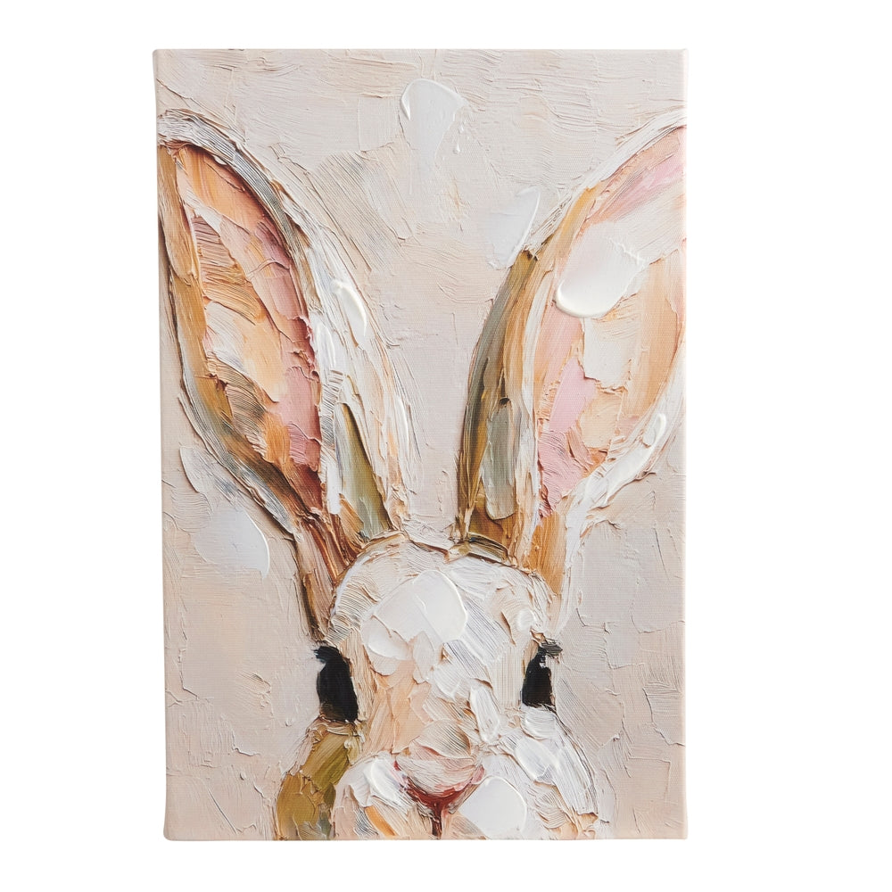 11.75" Peek-A-Boo Bunny Wall Art