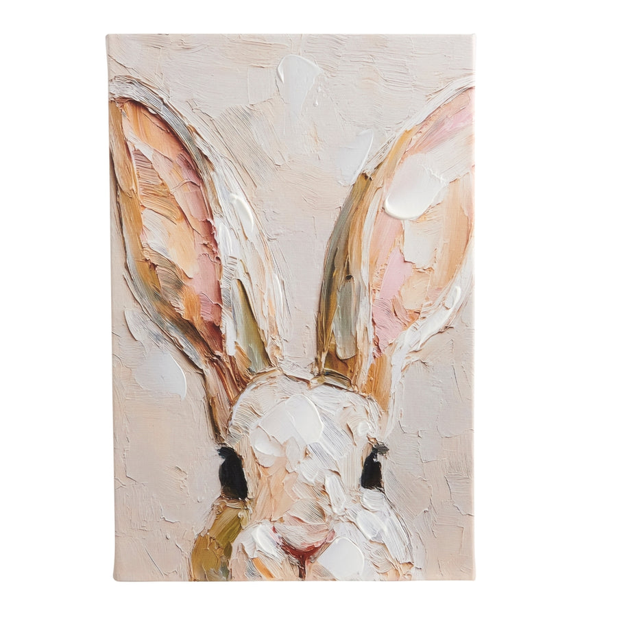 11.75" Peek-A-Boo Bunny Wall Art