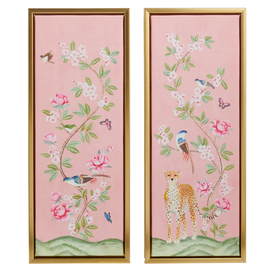 15.5" Blossoms of The Wild Framed Canvas