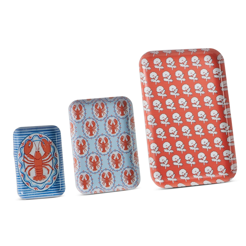12" Coastal Crest Trays