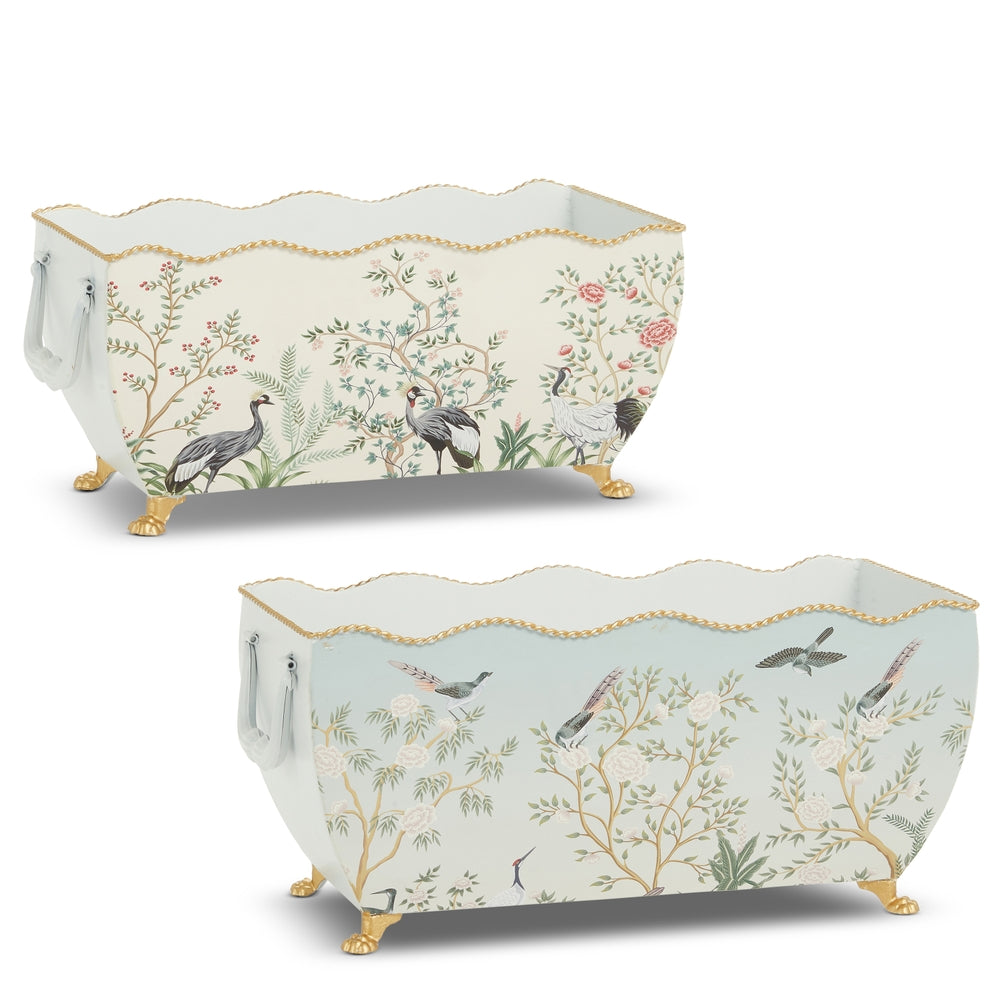17.5" Garden Aviary Containers