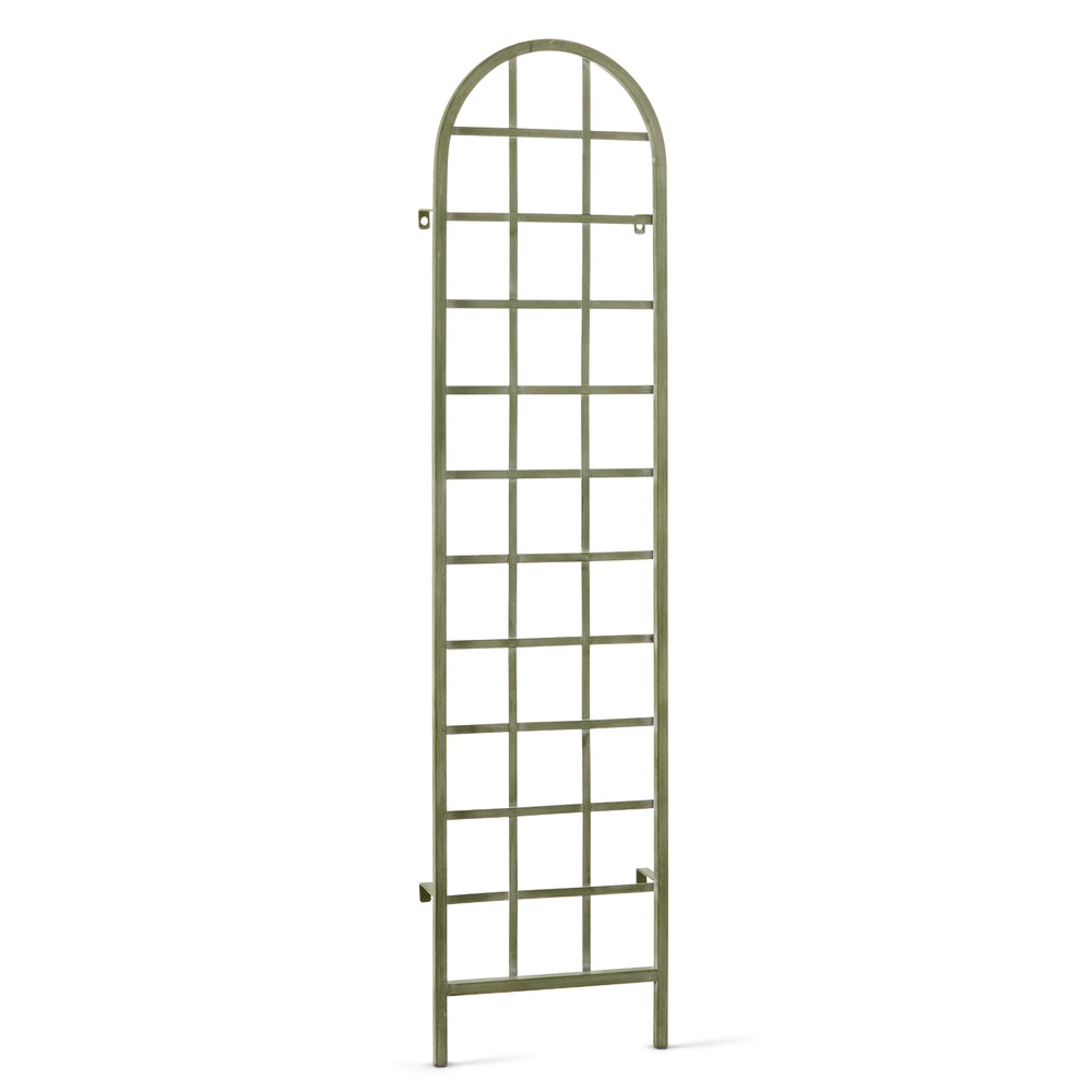 48" Verdigris Arched Trellis