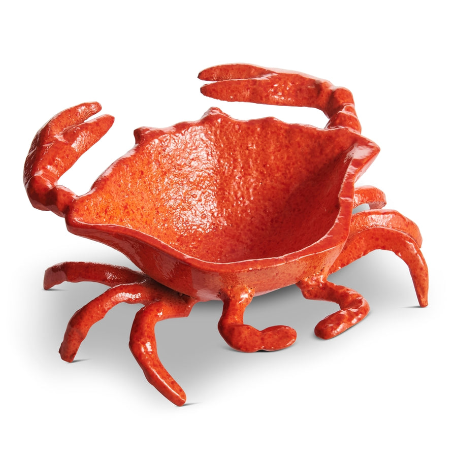 6.5" Red Crab Trinket Tray