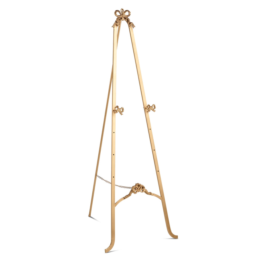 51" Bow Embellished Floor Easel