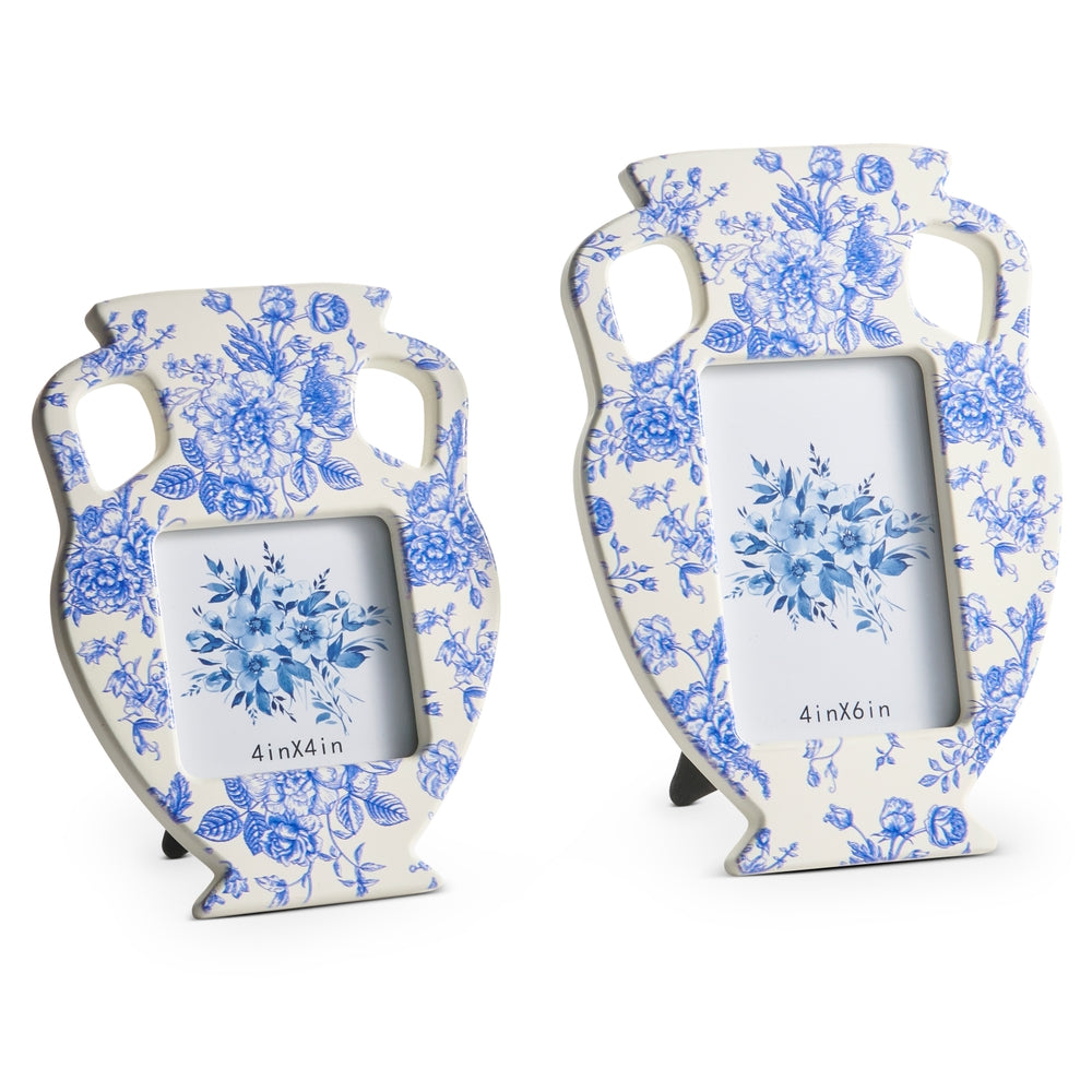 10.5" Chinoiserie Vase Picture Frames