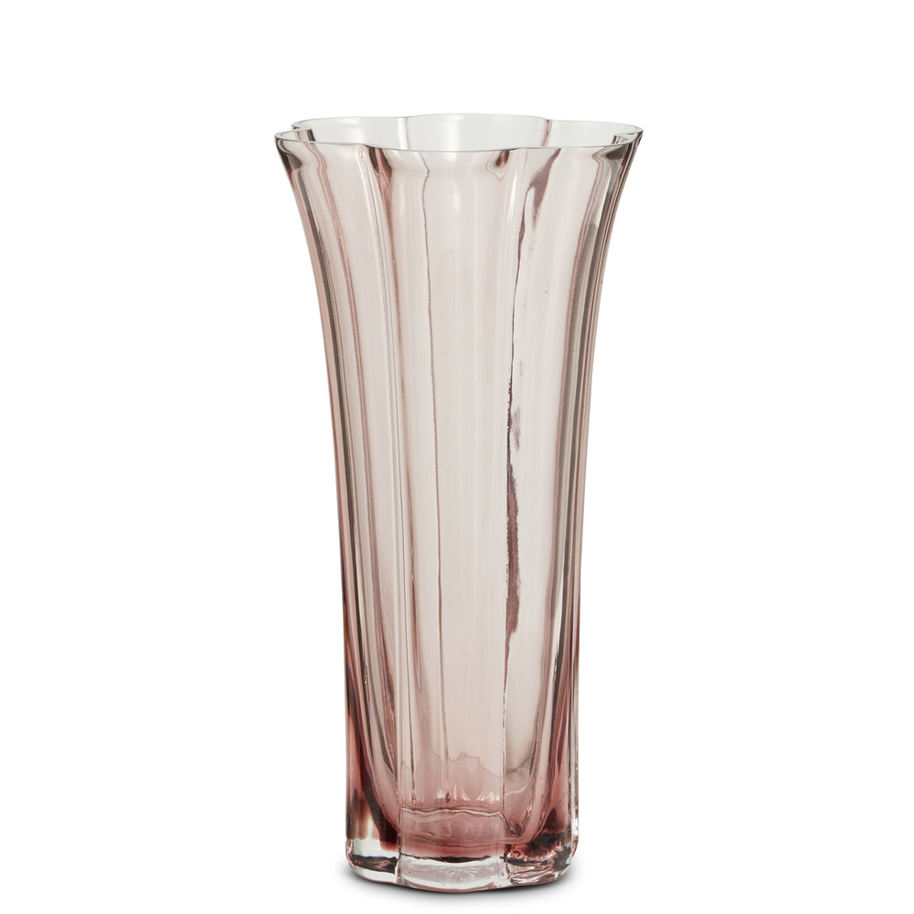 10.75" Cylinder Purple Vase