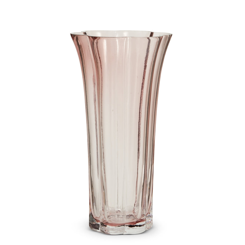 12.5" Cylinder Purple Vase