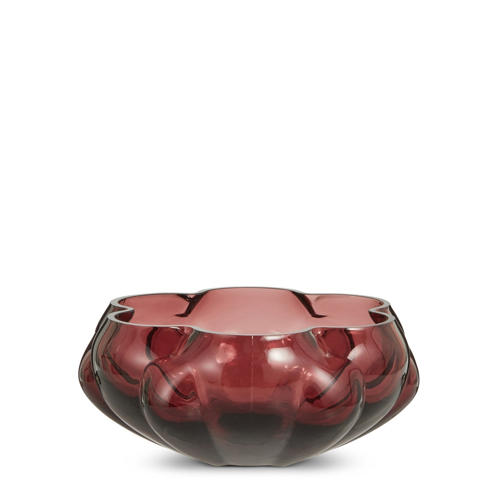 8" Purple Petal Bowl
