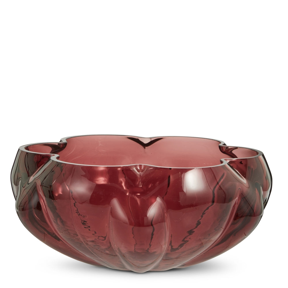 10.75" Purple Petal Bowl