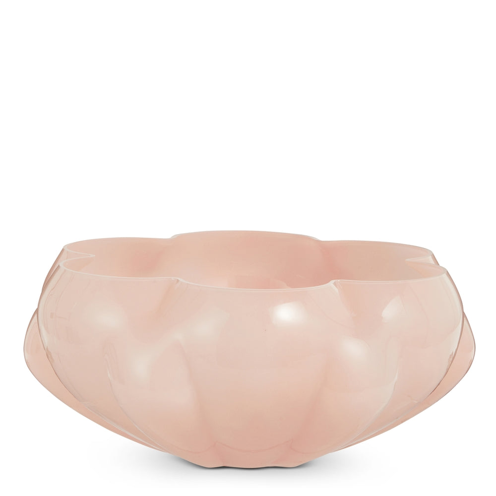 10.75" Pink Petal Bowl