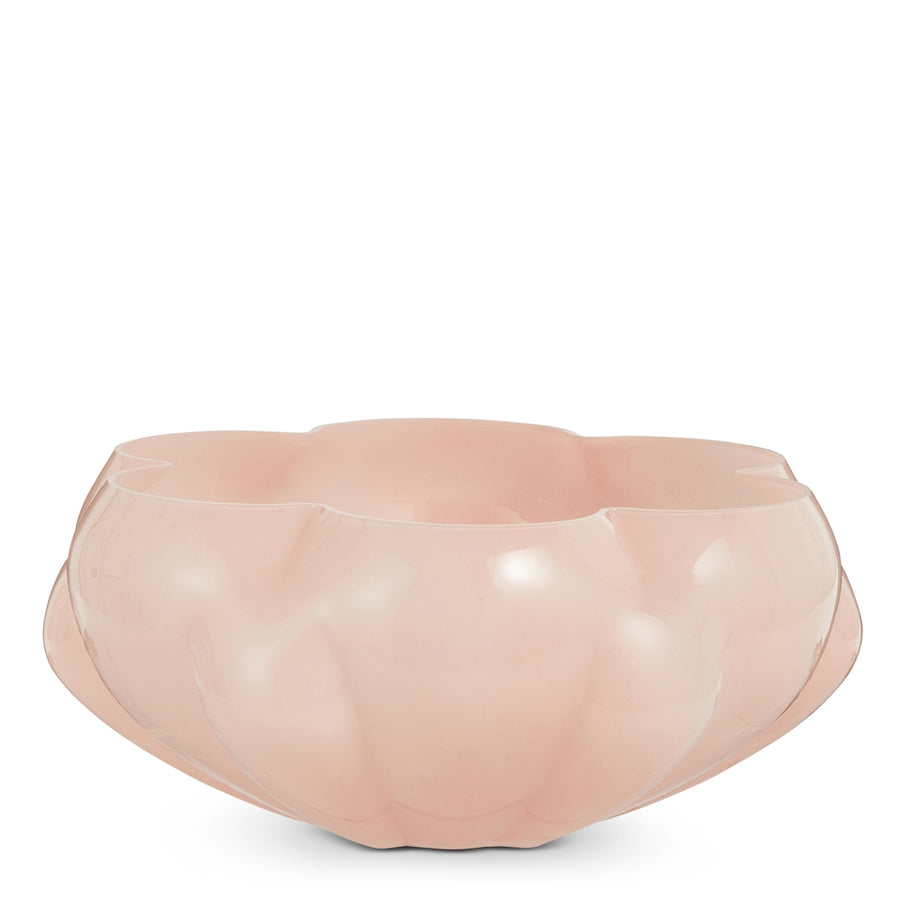 10.75" Pink Petal Bowl