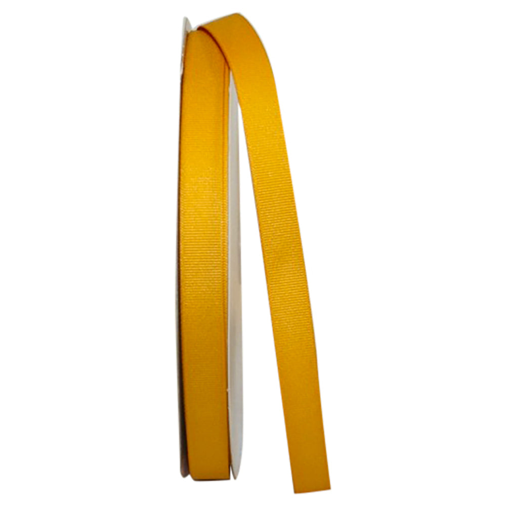 Gold 5 8 Inch Grosgrain Style Ribbon for Wreaths & Bows