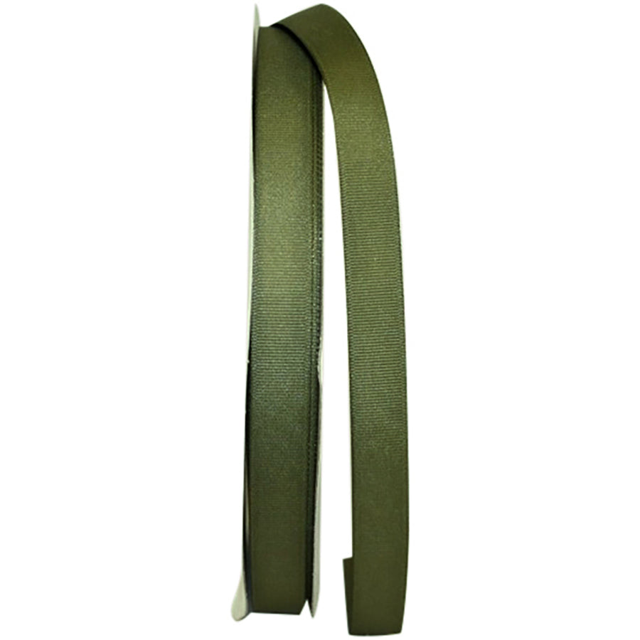 Moss 5 8 Inch Grosgrain Style Ribbon for Wreaths & Bows