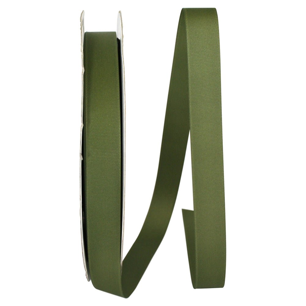 Moss 7 8 Inch Grosgrain Style Ribbon for Wreaths & Bows