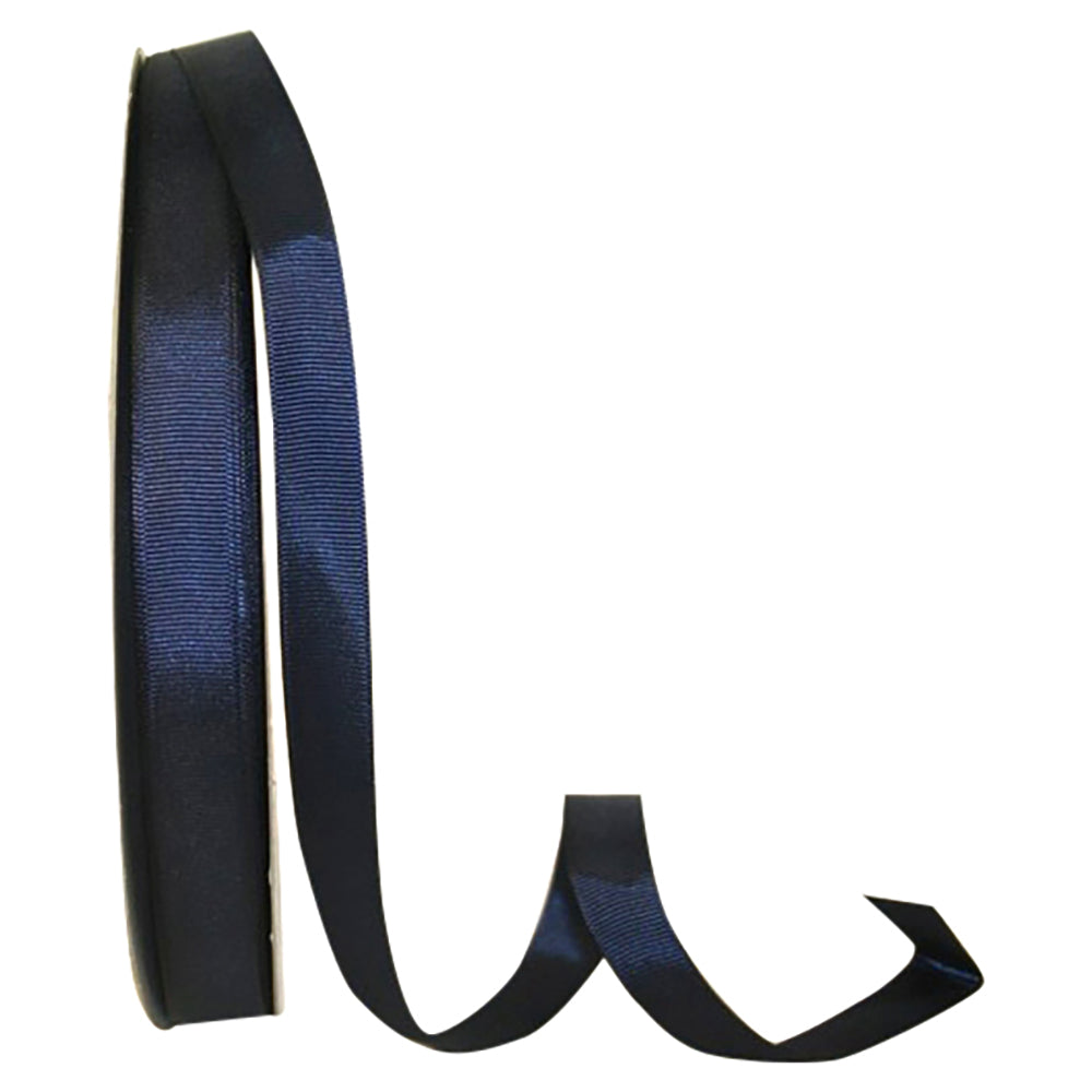 Navy 5 8 Inch Grosgrain Style Ribbon for Wreaths & Bows