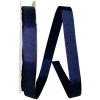 Navy 7 8 Inch Grosgrain Style Ribbon for Wreaths & Bows
