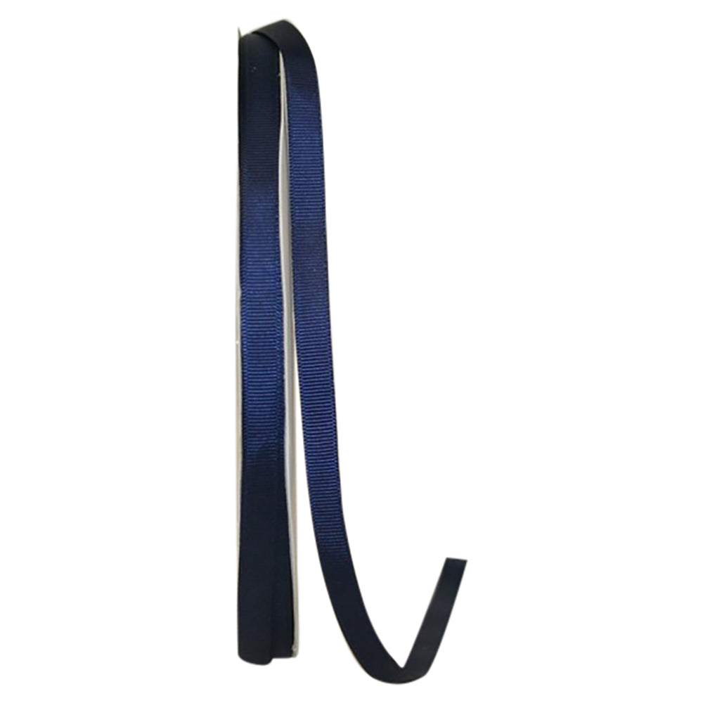 Navy 3 8 Inch Grosgrain Style Ribbon for Wreaths & Bows
