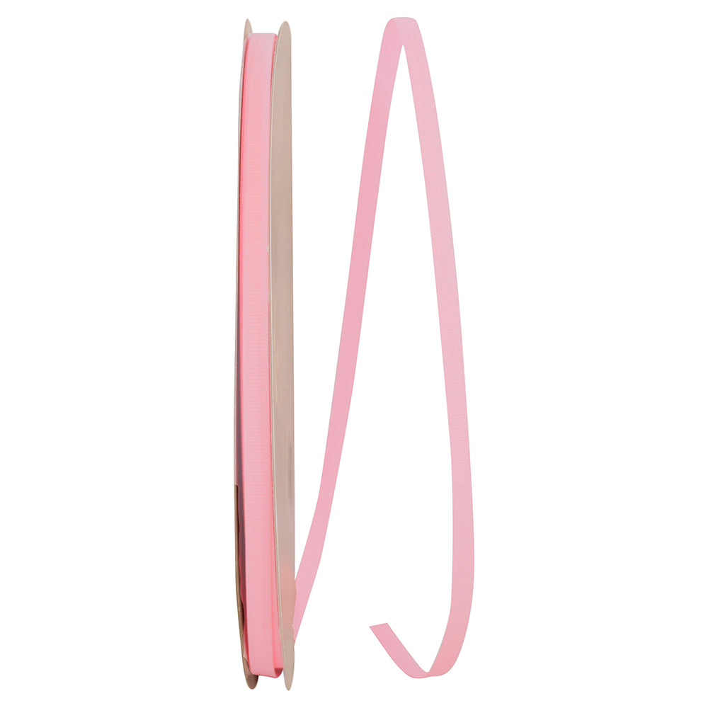 Pink 1 4 Inch Grosgrain Style Ribbon for Wreaths & Bows