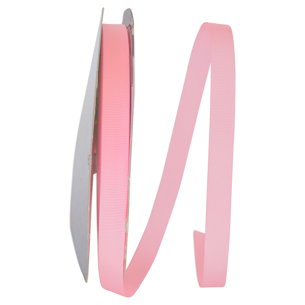 Pink 5 8 Inch Grosgrain Style Ribbon for Wreaths & Bows