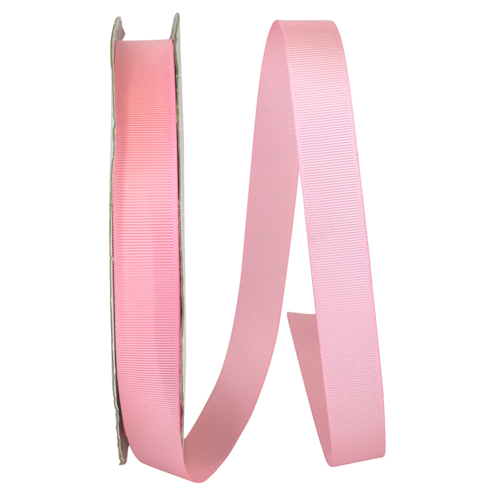 Pink 7 8 Inch Grosgrain Style Ribbon for Wreaths & Bows