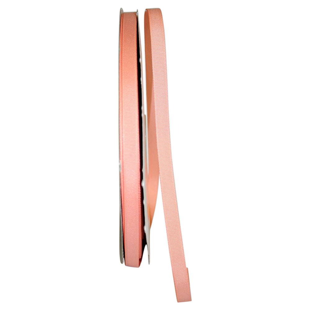 Peach 3 8 Inch Grosgrain Style Ribbon for Wreaths & Bows