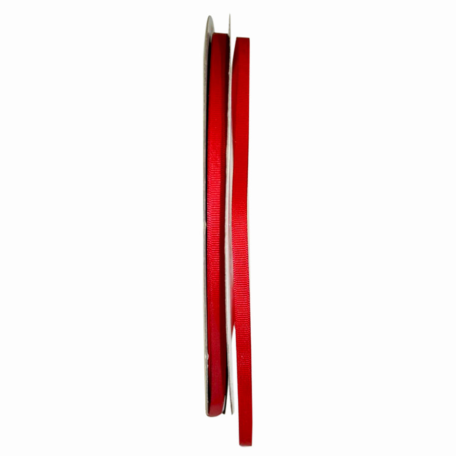 Red 1 4 Inch Grosgrain Style Ribbon for Wreaths & Bows