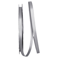 Silver 3 8 Inch Grosgrain Style Ribbon for Wreaths & Bows