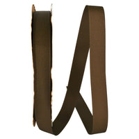 Brown 7 8 Inch Grosgrain Style Ribbon for Wreaths & Bows