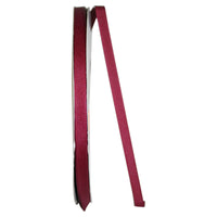 Grosgrain Ribbon Wine 3/8 Inch for Wreaths and Bows