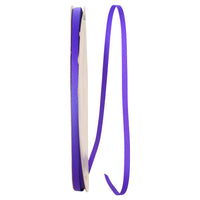Purple 1 4 Inch Grosgrain Style Ribbon for Wreaths & Bows