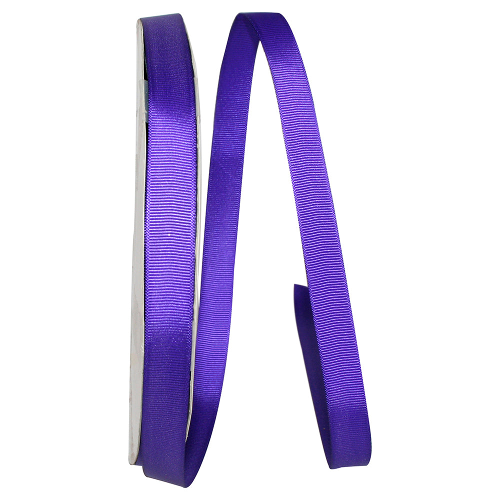 Purple 5 8 Inch Grosgrain Style Ribbon for Wreaths & Bows