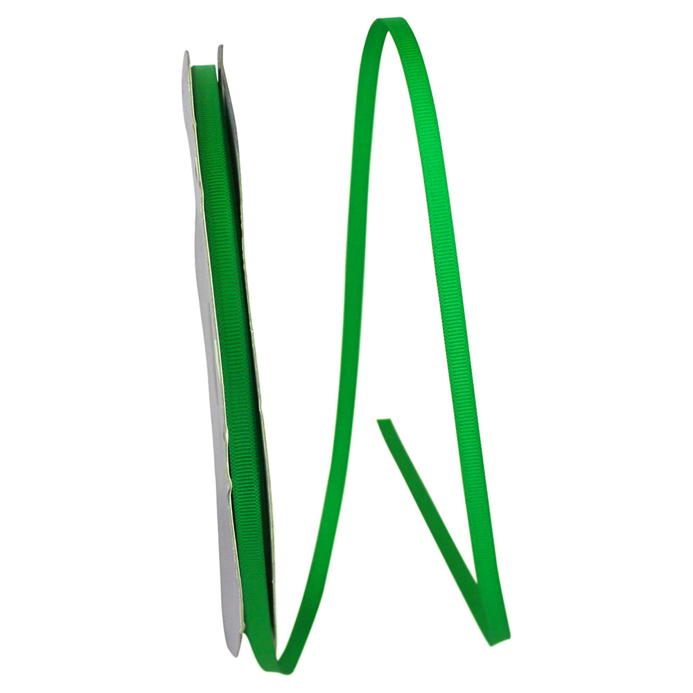 Emerald 1 4 Inch Grosgrain Style Ribbon for Wreaths & Bows