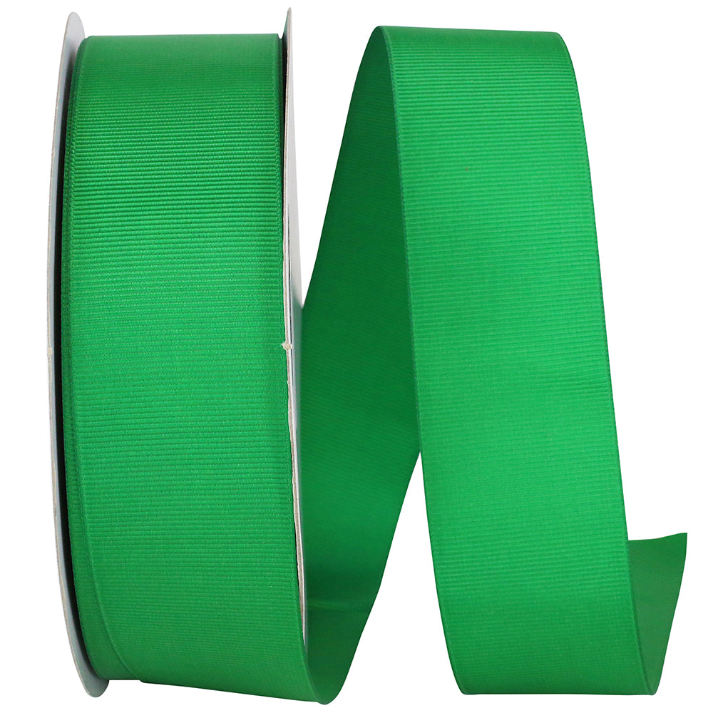 Emerald 1-1 2 Inch Grosgrain Style Ribbon for Wreaths & Bows