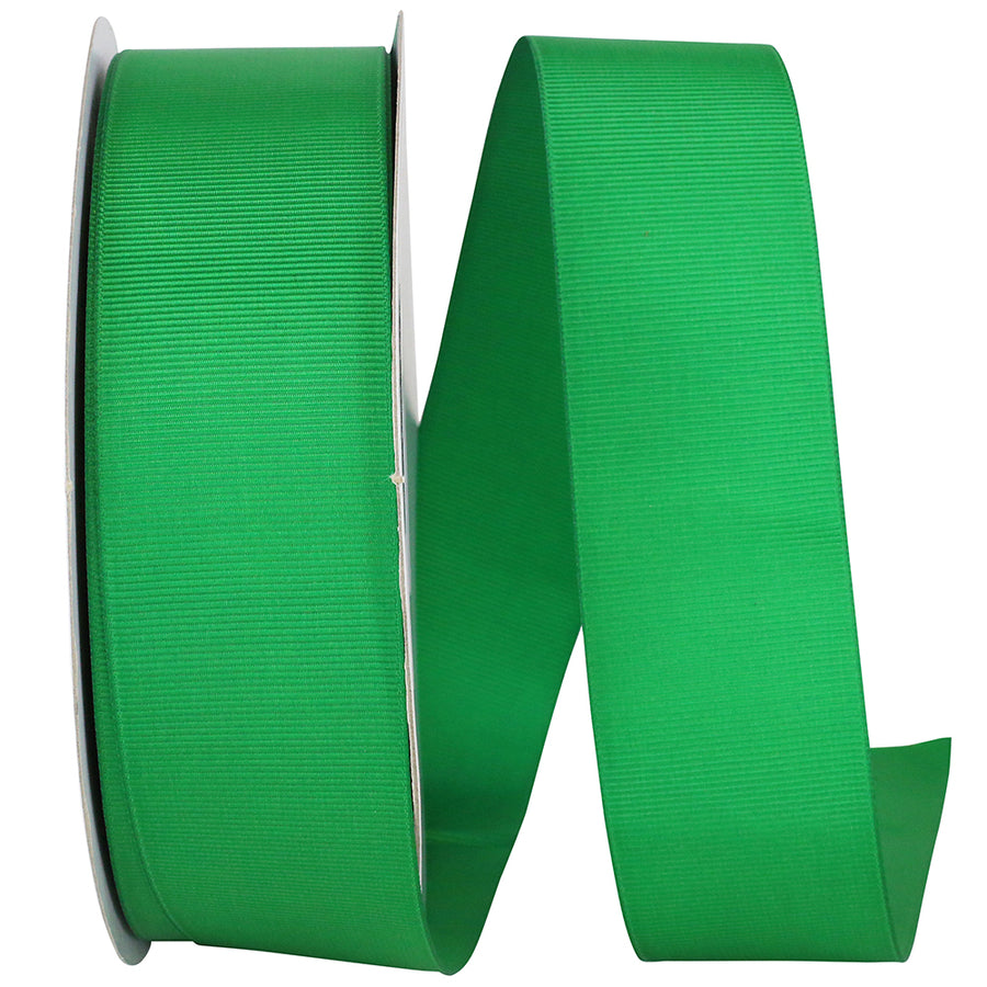 Emerald 1-1 2 Inch Grosgrain Style Ribbon for Wreaths & Bows