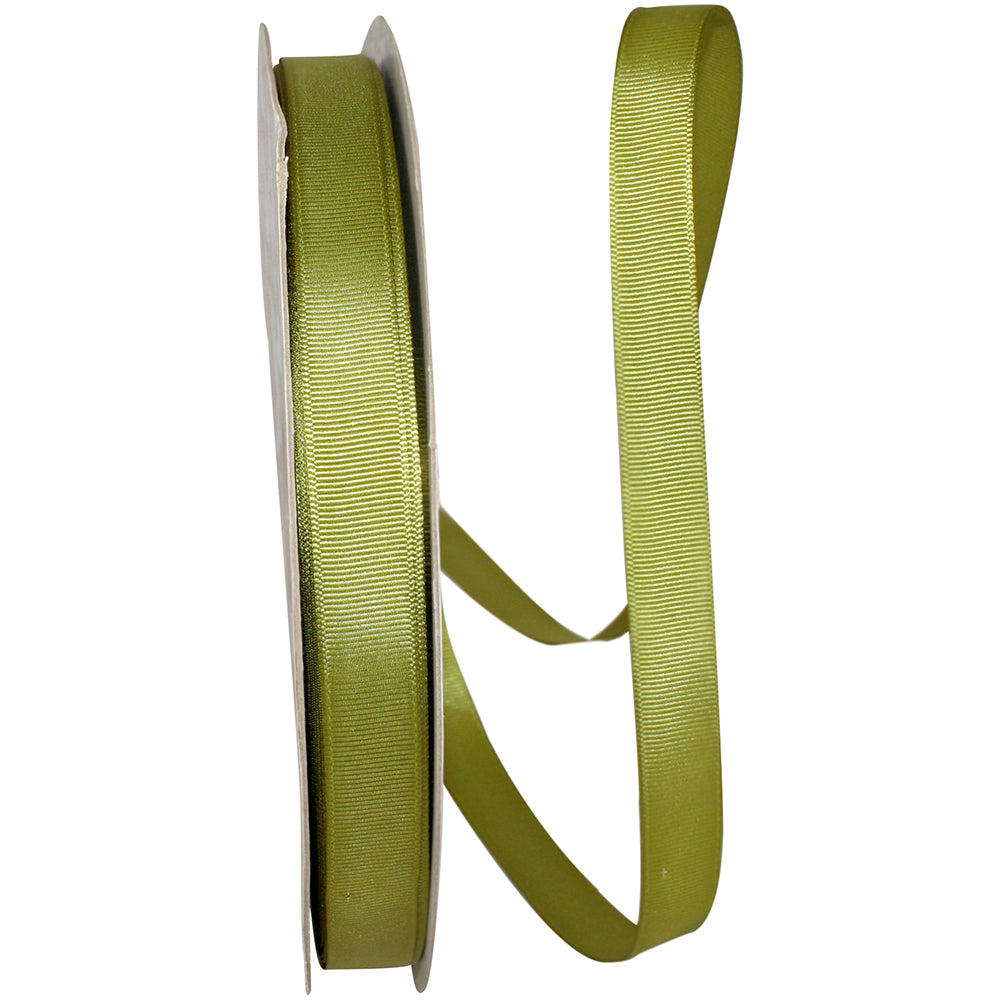Green 5 8 Inch Grosgrain Style Ribbon for Wreaths & Bows