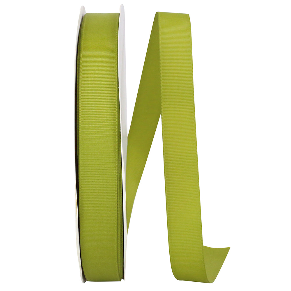 Green 7 8 Inch Grosgrain Style Ribbon for Wreaths & Bows