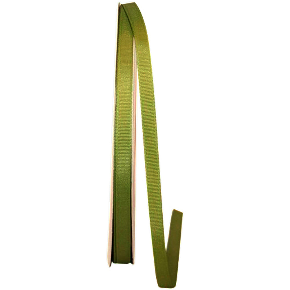 Green 3 8 Inch Grosgrain Style Ribbon for Wreaths & Bows