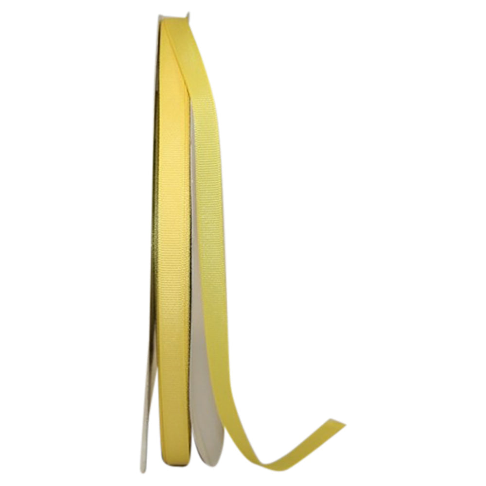 Lemon 3 8 Inch Grosgrain Style Ribbon for Wreaths & Bows