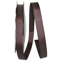 Chocolate 7 8 Inch Grosgrain Style Ribbon for Wreaths & Bows
