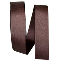 Chocolate 1-1 2 Inch Grosgrain Style Ribbon for Wreaths & Bows