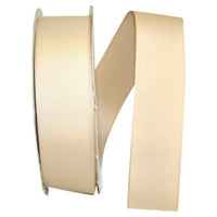 Natural 1-1 2 Inch Grosgrain Style Ribbon for Wreaths & Bows
