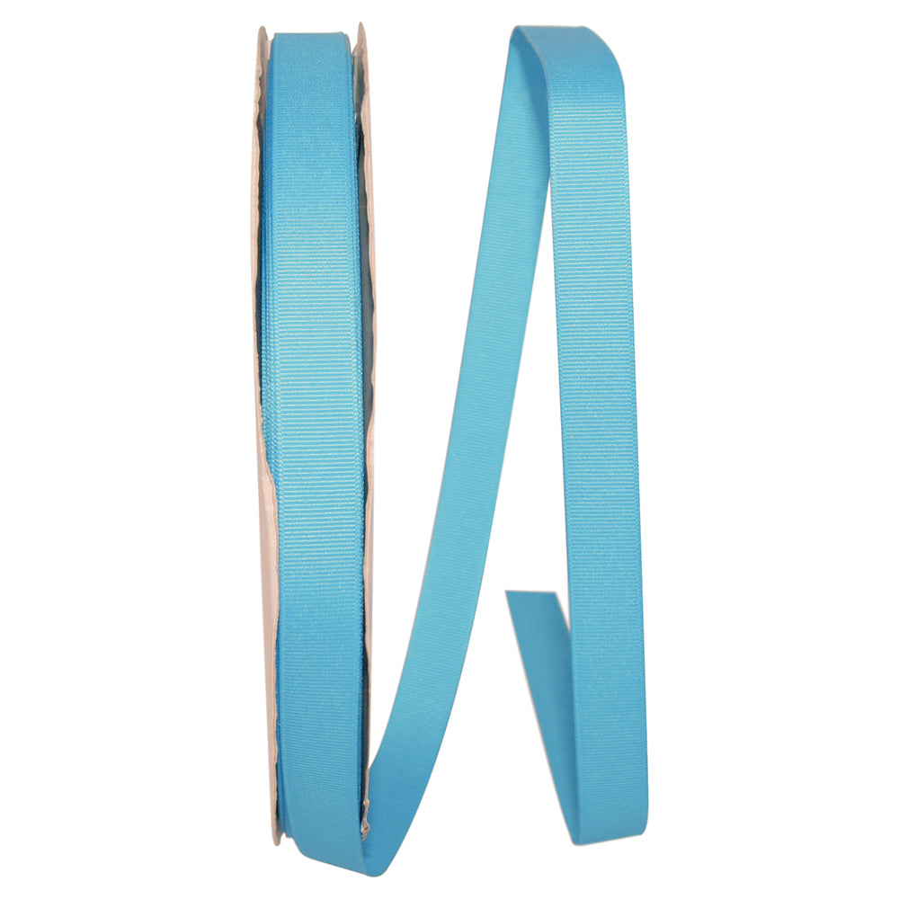 Turquoise Grosgrain Ribbon 5/8 Inch for Wreaths and Bows